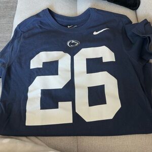Saquon Barkley Penn State Jersey T Shirt Nike